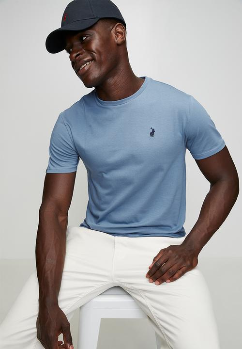 POLO - Lucas Essential Crew Neck Short Sleeve Tee - Blue
