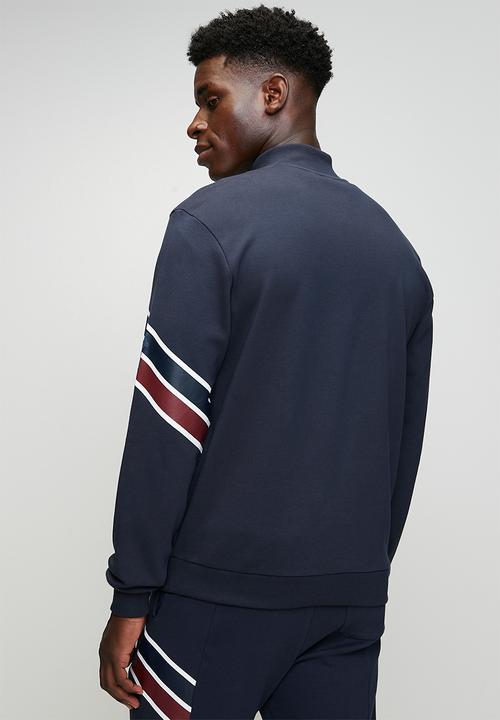 POLO - Bronwin Sport Ls Zip Thru Sweat Top - Navy