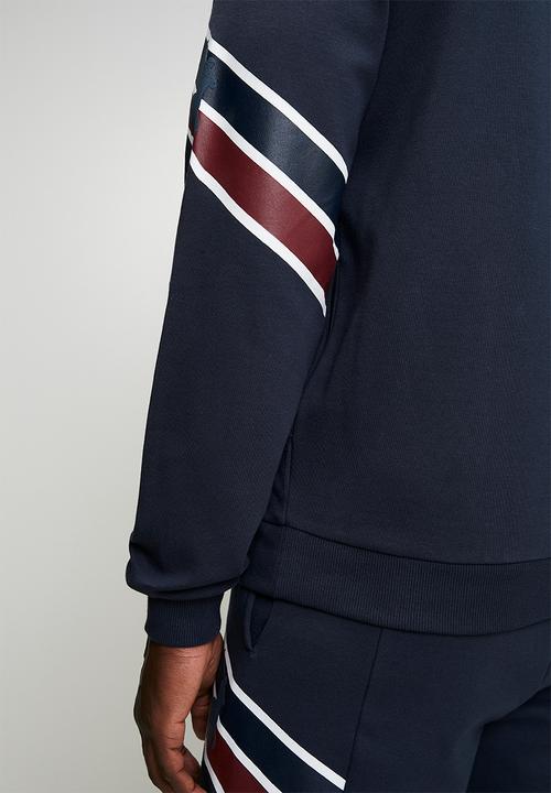 POLO - Bronwin Sport Ls Zip Thru Sweat Top - Navy