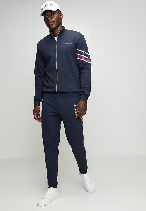 POLO - Bronwin Sport Ls Zip Thru Sweat Top - Navy