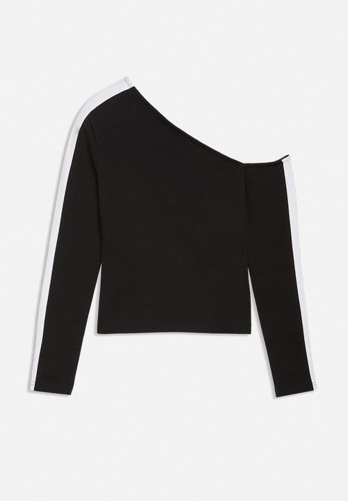 PUMA - T7 Asymmetric Longsleeveck - Puma Black