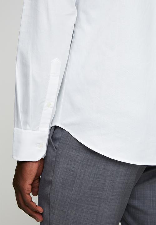 POLO - Iman Classic Oxford Long Sleeve Shirt - White