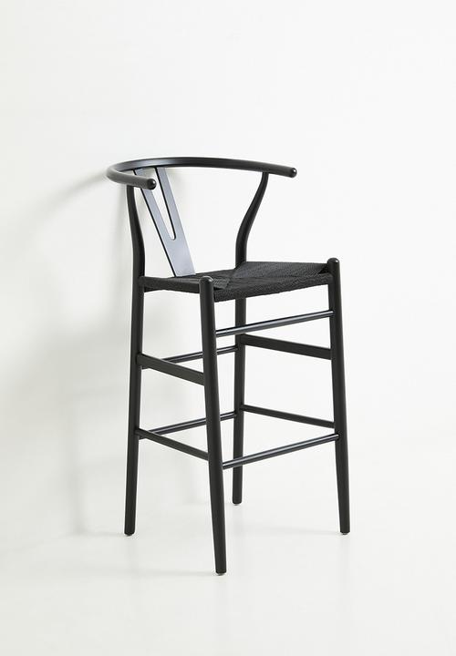 Sixth Floor - Harmony Barstool - Black