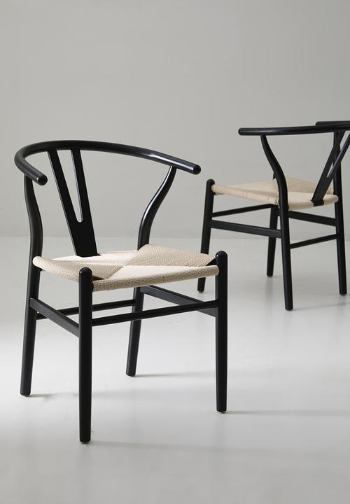Sixth Floor - Harmony Dining Chair Set of 2 - Black