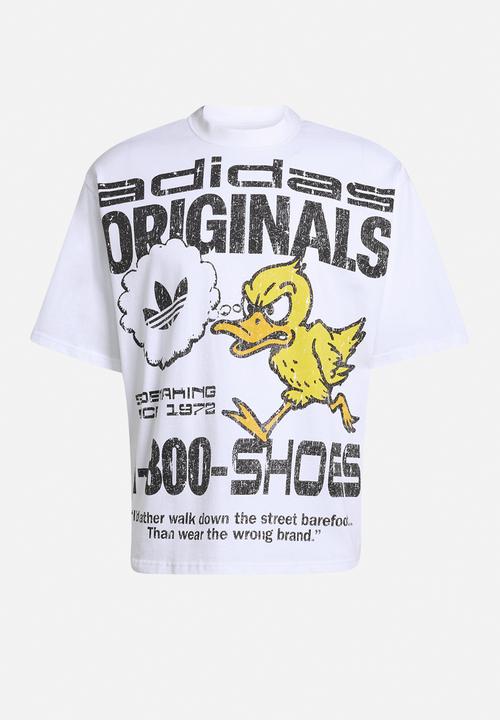 adidas Originals - Originals duck tee - white