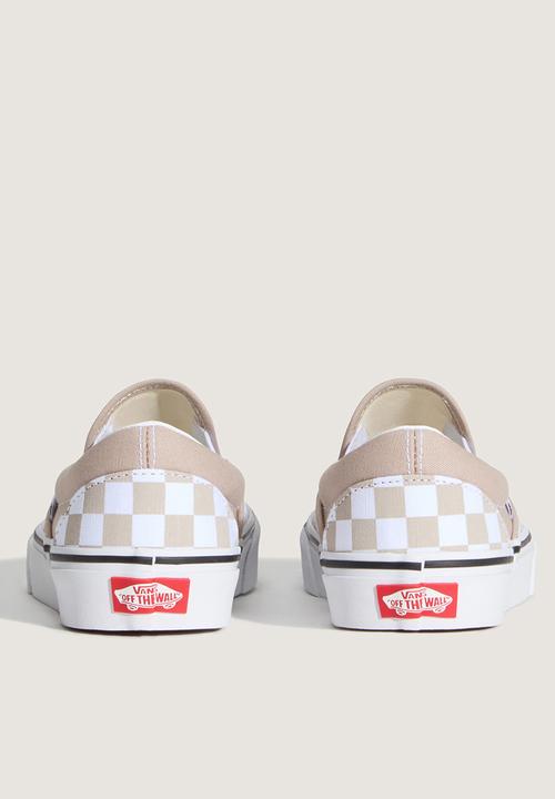 Vans - Classic Slip on - Colour Theory Checkerboard Mushroom
