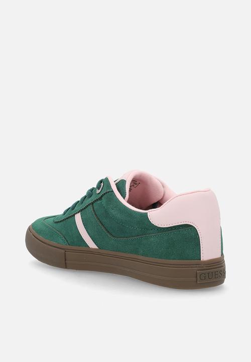 GUESS - Loui2 sneaker - green & light pink