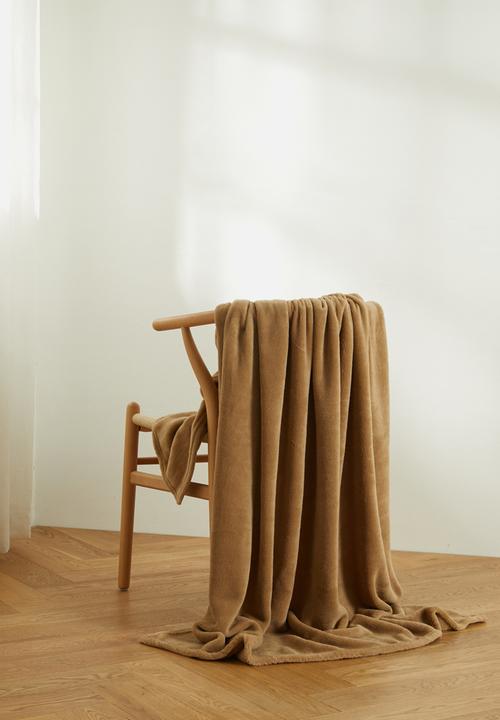 Fleece Throw - Stone