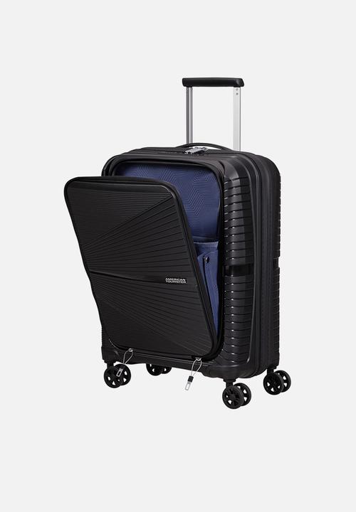 American Tourister - AT AIRCONIC SPINNER 55CM FRONTL 15.6 - ONYX BLACK