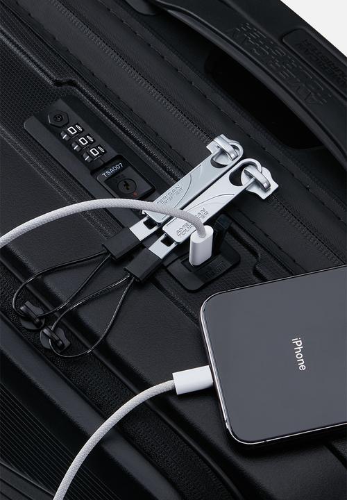 American Tourister - AT AIRCONIC SPINNER 55CM FRONTL 15.6 - ONYX BLACK