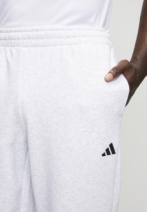 adidas Performance - Feelcozy Pant  - light grey heather/black