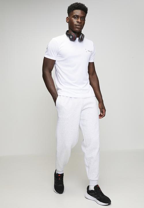adidas Performance - Feelcozy Pant  - light grey heather/black
