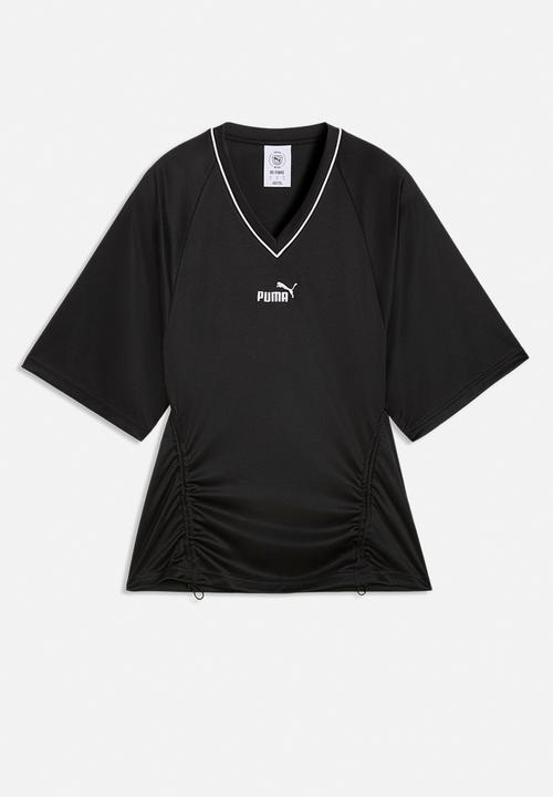 Puma Yamaha MAEDA 18 シャツ Future.Puma.Archive Fitted Waist Footbal - Puma Black