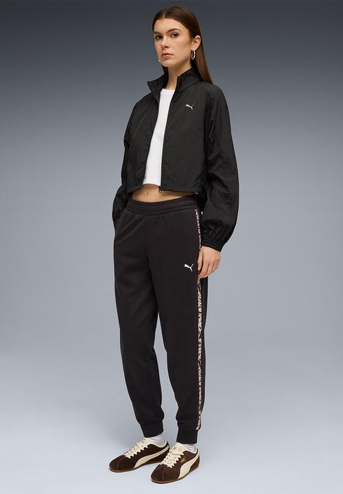 PUMA - Ess Graphic Animal Comfort Pants Tr Cl P - Puma Black