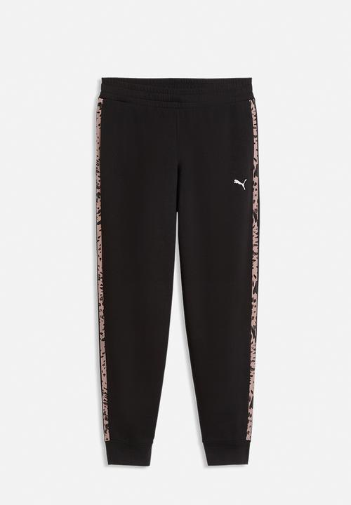 PUMA - Ess Graphic Animal Comfort Pants Tr Cl P - Puma Black