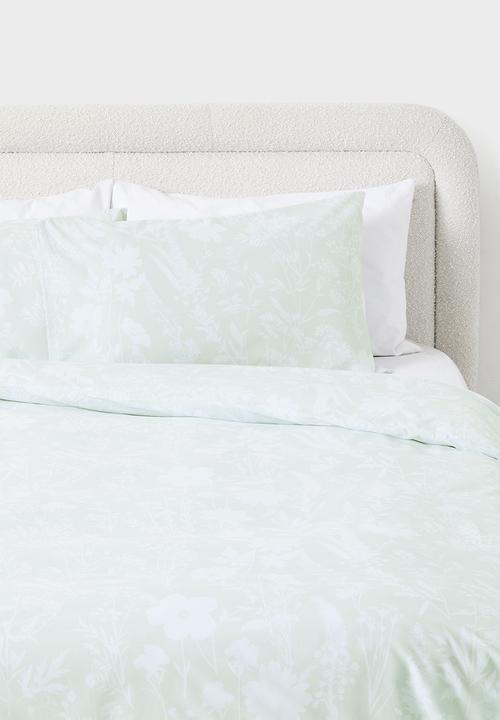 Horrockses - Allyson Cotton Blend Duvet Set - Grey
