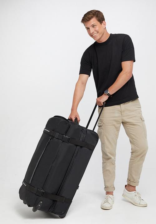 American Tourister - AT URBAN TRACK DUFFLE/WH M - BLACK
