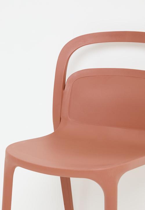 Sixth Floor - Vero Outdoor Dining Chair - Rust