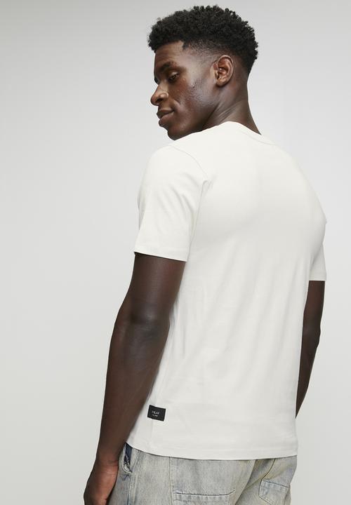 Replay - Crew-Neck Jersey T-Shirt- Neutral