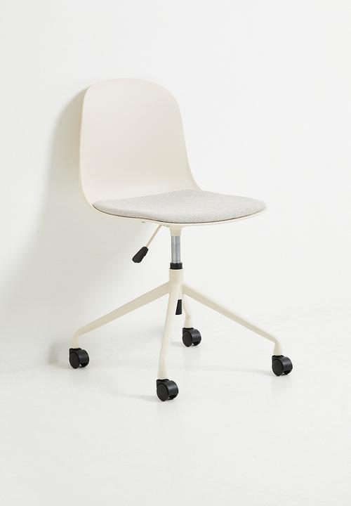 Sixth Floor - Riven Office Chair - Cream
