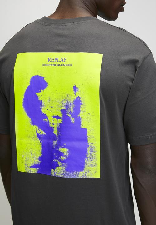Replay - Rock And Rave Mood T-shirt - Black