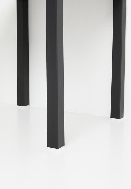 Sixth Floor - Eden Outdoor 4 Seater Table - Black
