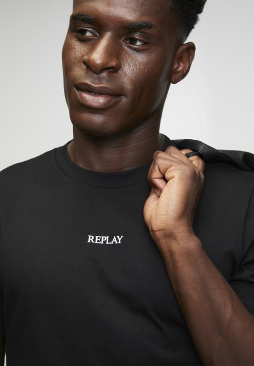 Replay - Basic Crew Neck Tee – Black