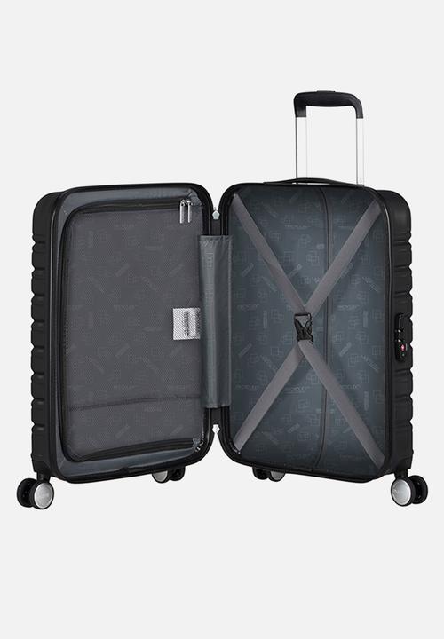 American Tourister - AT FLASHLINE SPINNER 55CM TSA - SHADOW BLACK