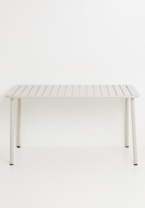 Sixth Floor - Fern Outdoor Dining Table - Cream