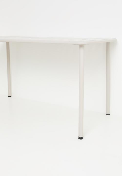 Sixth Floor - Fern Outdoor Dining Table - Cream