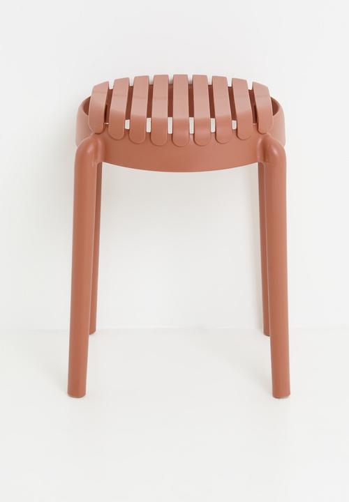 Sixth Floor - Orin Stool - Rust
