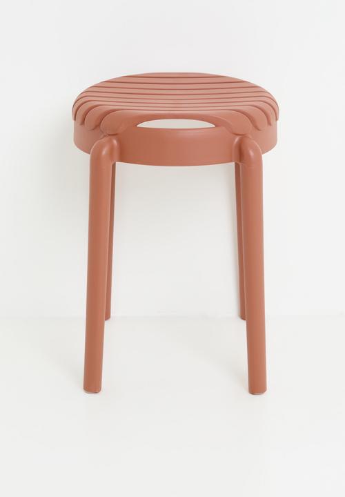 Sixth Floor - Orin Stool - Rust