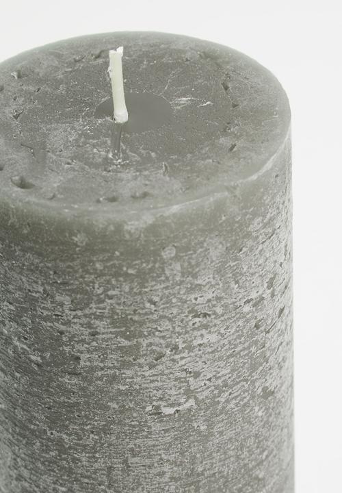 H&S - Pillar Candle - Black