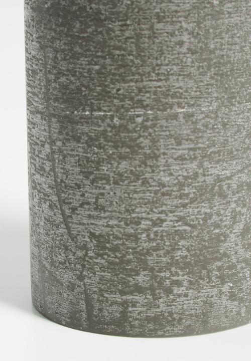 H&S - Pillar Candle - Black