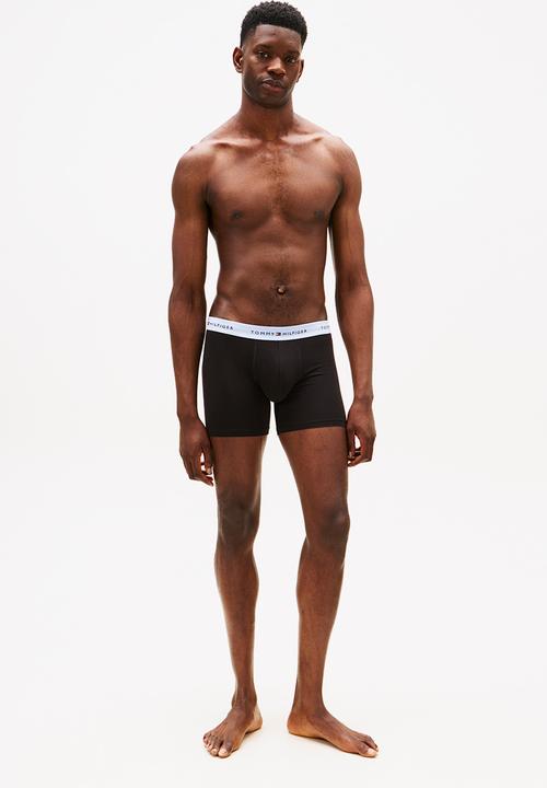 Tommy Hilfiger - 3 Pack Boxer Brief Waistband - Black