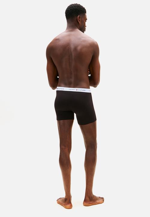 Tommy Hilfiger - 3 Pack Boxer Brief Waistband - Black