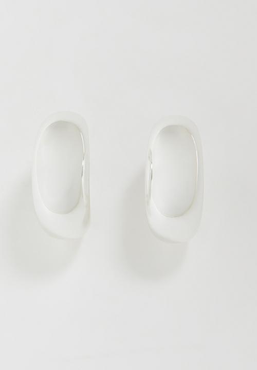 MANGO - Nara earrings - silver