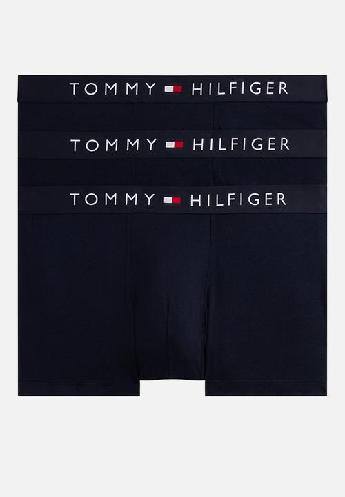 Tommy Hilfiger - 3 Pack Boxer Brief Waistband - Desert Sky