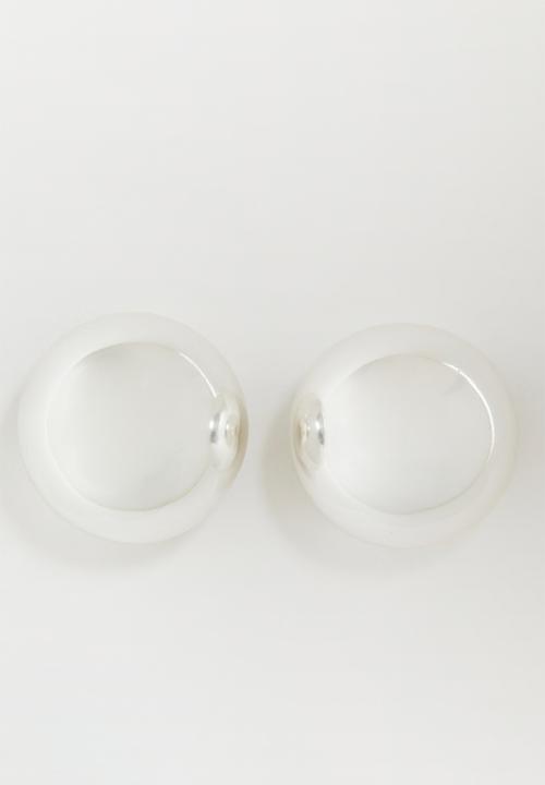MANGO - Osaka earrings - silver