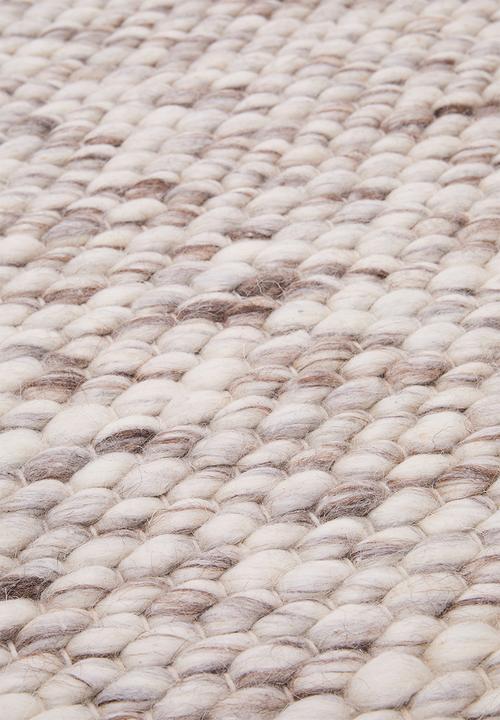 Sixth Floor - Borgen Handwoven Wool Blend Rug Oatmeal
