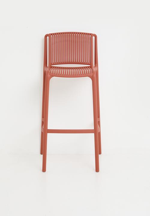 Sixth Floor - Halo Barstool - Rust