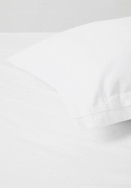 Sixth Floor - Cotton Pleated Oxford 2pk Std Pillowcase