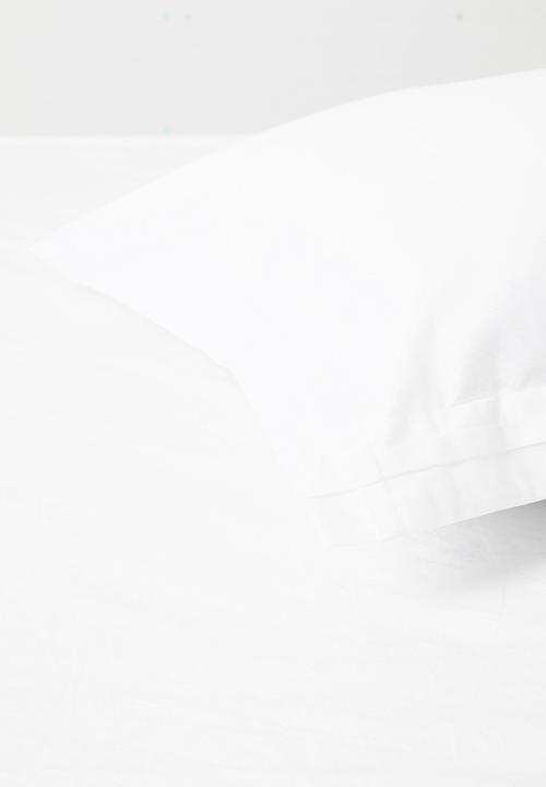 Sixth Floor - Cotton Pleated Oxford King Pillowcase.