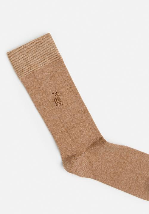 POLO - Polo Classic Plain Crew Sock – Camel