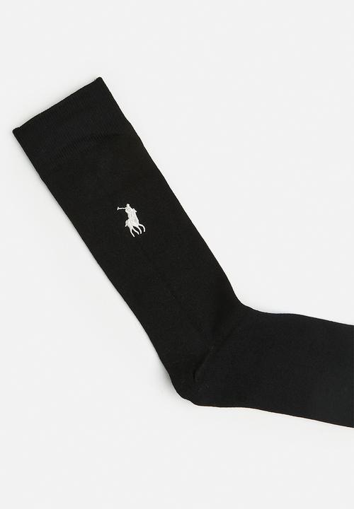 POLO - Polo plain logo sock - Black