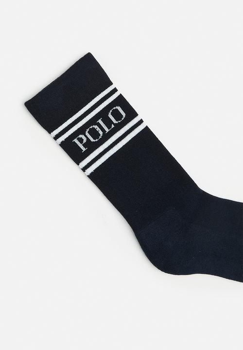 POLO - Polo Sport Logo Crew Sock – Navy