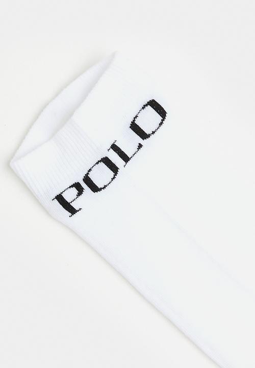 POLO - Secret Lux Cotton/Nylon Sock - White
