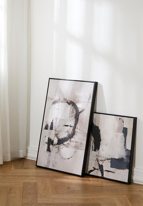 Sixth Floor - Winding Creek - Black Frame