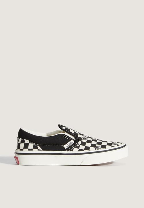Vans - Classic slip-on - geo check black/white