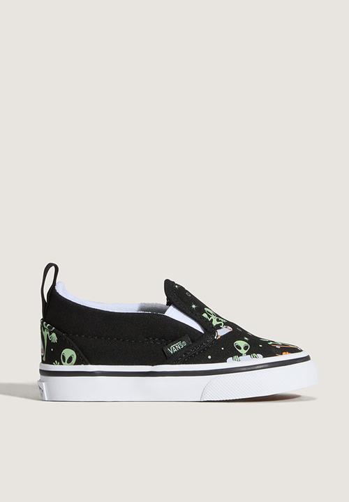 Vans - Slip - on v - black/green